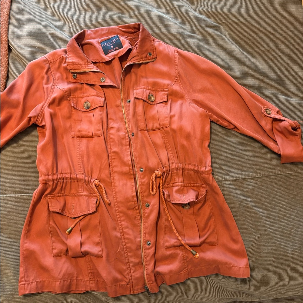 Black Label Women's Orange Utility Jacket